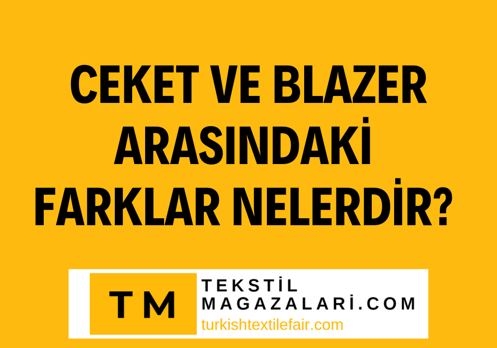 Ceket ve Blazer Arasındaki Farklar Nelerdir?