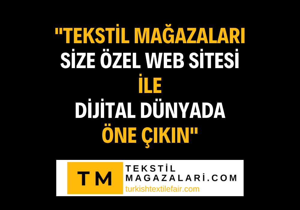 Portalımızda Mağazanıza Özel Web Sitesi ile Rekabette Öne Çıkın!