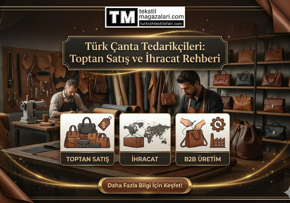 Türk Çanta Tedarikçileri: Toptan Satış ve İhracat Rehberi