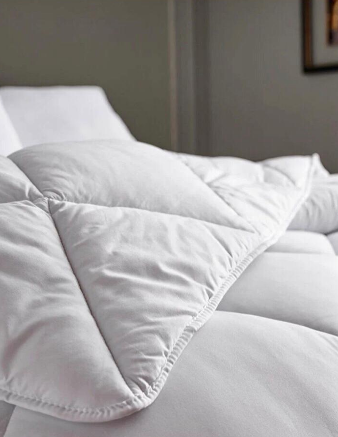 Nevresim Takımı, Yorgan, Microfiber – Dolgun Kareli