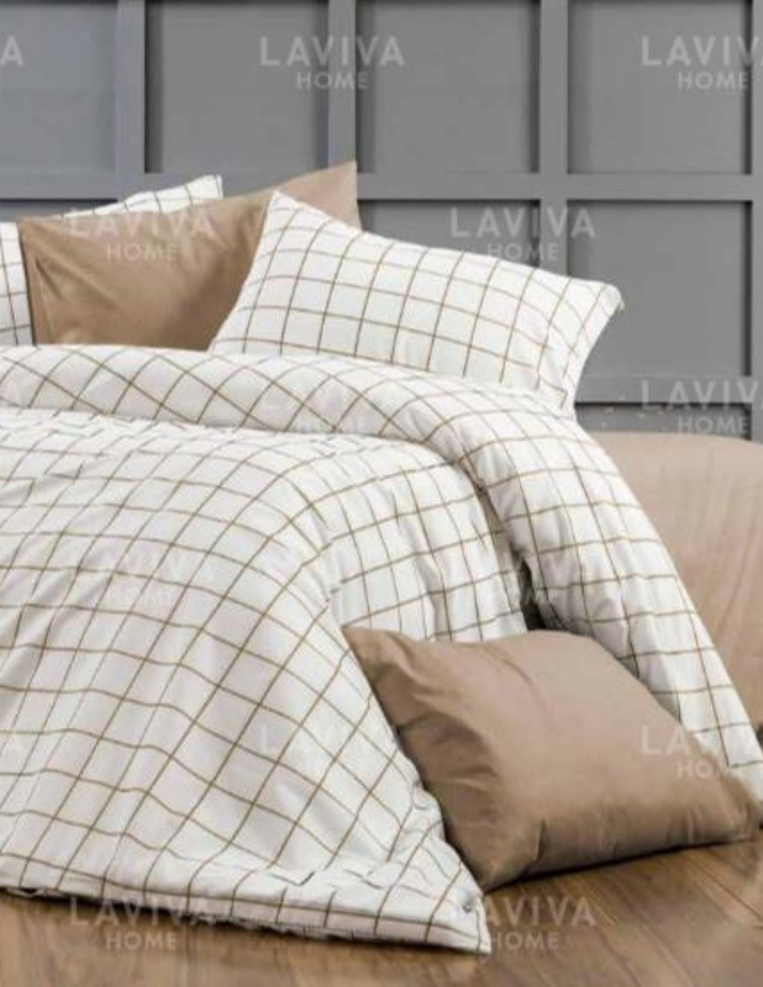 Geometrik Damask Nevresim Takımı 7253