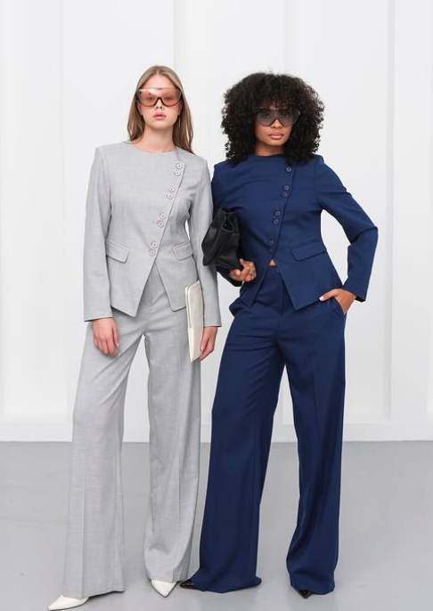 Poliviskon Fabric Kumaş – Blazer Set Takım